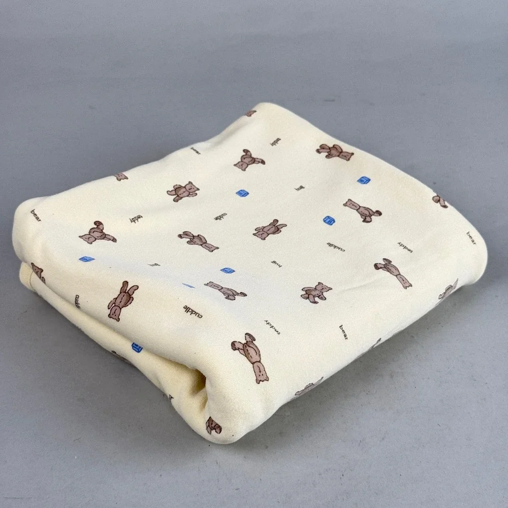 Baby Gap Teddy Bear Cotton Receiving Blanket Toy 34
